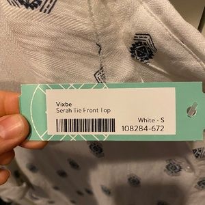 Stitch Fix Tie Front Top NWT